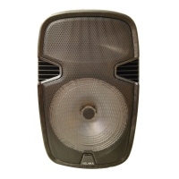 Bluetooth Караоке тонколона 15 инча 150W с микрофон FM LCD SD/MMC карта VKK15 FS-1392 FS-1392