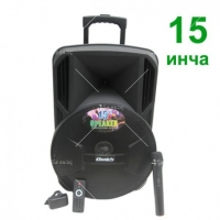 Голяма 15-инчова музикална караоке колона MR-902 FS-7717 FS-7717