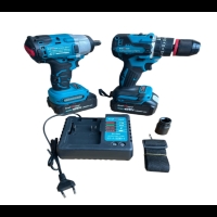 Комплект 2 в 1 Акумулаторен гайковерт и винтоверт 36V 8Ah, 2885 FS-17230 FS-17230