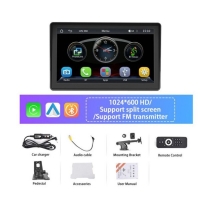 Монитор за кола,7 инча екран,1024x600 резолюция,MP5,Carplay,Android Auto,GPS,Bluetooth,Радио CEG7171 FS-16909 FS-16909