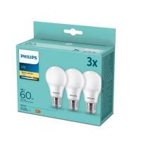 Комплект 3 броя LED крушки Philips Е27 8,5W 806LM 2700K FS-18681 FS-18681