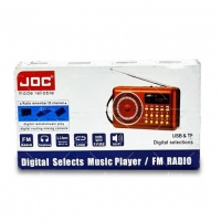 Мини преносимо радио на батерия и на ток JOC F RADIO11 F-RADIO11
                                                                                    , видео F-RADIO11