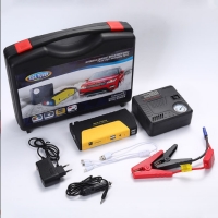 Външно зарядно устройство за акумулатор за кола, 12V, USB, AUX, Фенерче FS-11387
                                                                                    , видео FS-11387