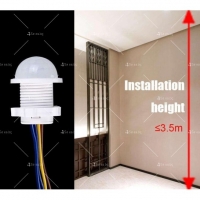 Сензор за движение и управление на осветлението R LED43 R-LED43 R-LED43