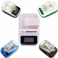 Портативно LCD зарядно за зареждане на батерия, USB, 220V, 300mA, CA9B FS-8290 FS-8290