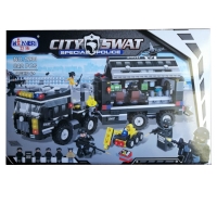 Детски конструктор Police Station, SWAT FS-3608
                                                                                    , видео FS-3608