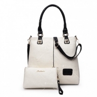 Комплект ежедневна кожена чанта + малка чантичка BAG75 BAG75 BAG75