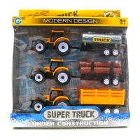 Комплект от 3 трактора с ремаркета Super truck FS-5022 FS-5022