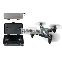 Мини дрон с HD камера, LED светлини и 4K резолюция DRON LS-MIN FS-7166
                                                                                    , видео FS-7166