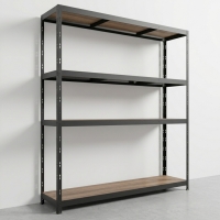 Премиум метален стелаж HÖGLER 180x180x60 см – 4 рафта, 1200 кг, индустриална здравина FS-23483 FS-23483