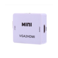 Мини HD 1080 P VGA към HDMI аудио видео адаптер конвертор ,CA86 FS-1054
                                                                                    , видео FS-1054