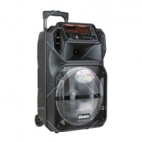 Преносима Bluetooth колона с Wireless микрофон за караоке OM-J12 FS-7721 FS-7721
