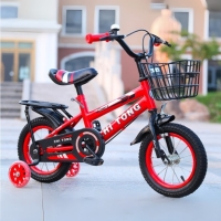 Детски велосипед с кош, помощни колела и два вида спирачки C BIKE1 FS-7358 FS-7358