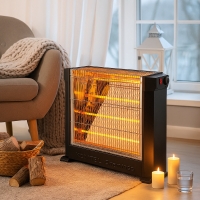 Кварцова печка LUXELL KS-2760, 2200W, 4 тръби FS-21172 FS-21172