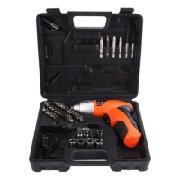 Компактен акумулаторен винтоверт 4.8V с 45 части CASE9 FS-18239 FS-18239