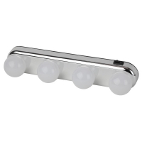 Безжична LED лампа за огледало или гримиране с 4 крушки R LED14 R-LED14 R-LED14