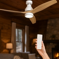 Таванен вентилатор с LED светлина - Brizy Bright Ceiling Fan AMZ1 AMZ1