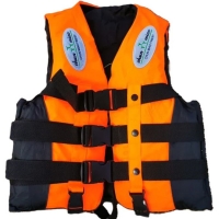 Детска спасителна жилетка-елек с регулиращи колани и свирка BX62004 FS-16035 FS-16035