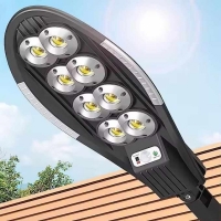 Интелигентна соларна улична лампа – 180W енергийна ефективност и яркост FS-18525 FS-18525