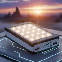 Соларна външна батерия, Power Bank 80000 mAch, външна батерия за GSM + 20 LED TV192 TV192