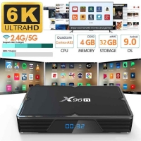 Мощен ТВ Бокс X96H с 6K, Android 9.0, 4GB + 32GB FS-5989
                                                                                    , видео FS-5989