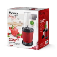 Нутри блендер Homa HNB-1299 Rossy,1200W,6 ножа,2 чаши FS-16892 FS-16892