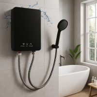 Електрически мигновен термостатичен бойлер, 5500W, 220V, IPX4 FS-21936 FS-21936