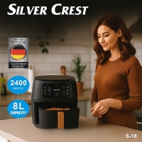 Уред за готвене с горещ въздух Silver Crest S-18, 8 литра, 2400 W AF02 AF02