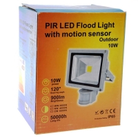 Лед прожектор с PIR датчик 10W, 20W, 30W или 50W клас на защита IP65 GDL7 FS-5693
                                                                                    , видео FS-5693